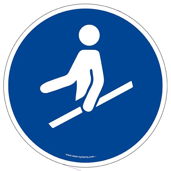Pictogramme adhésif de sécurité